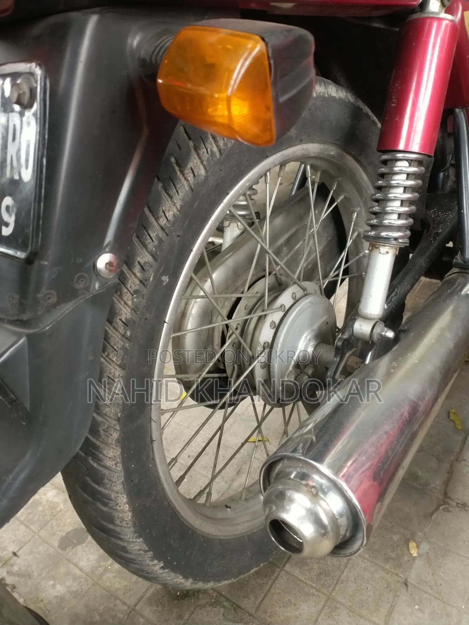 Hero Splendor Plus 2005 Red