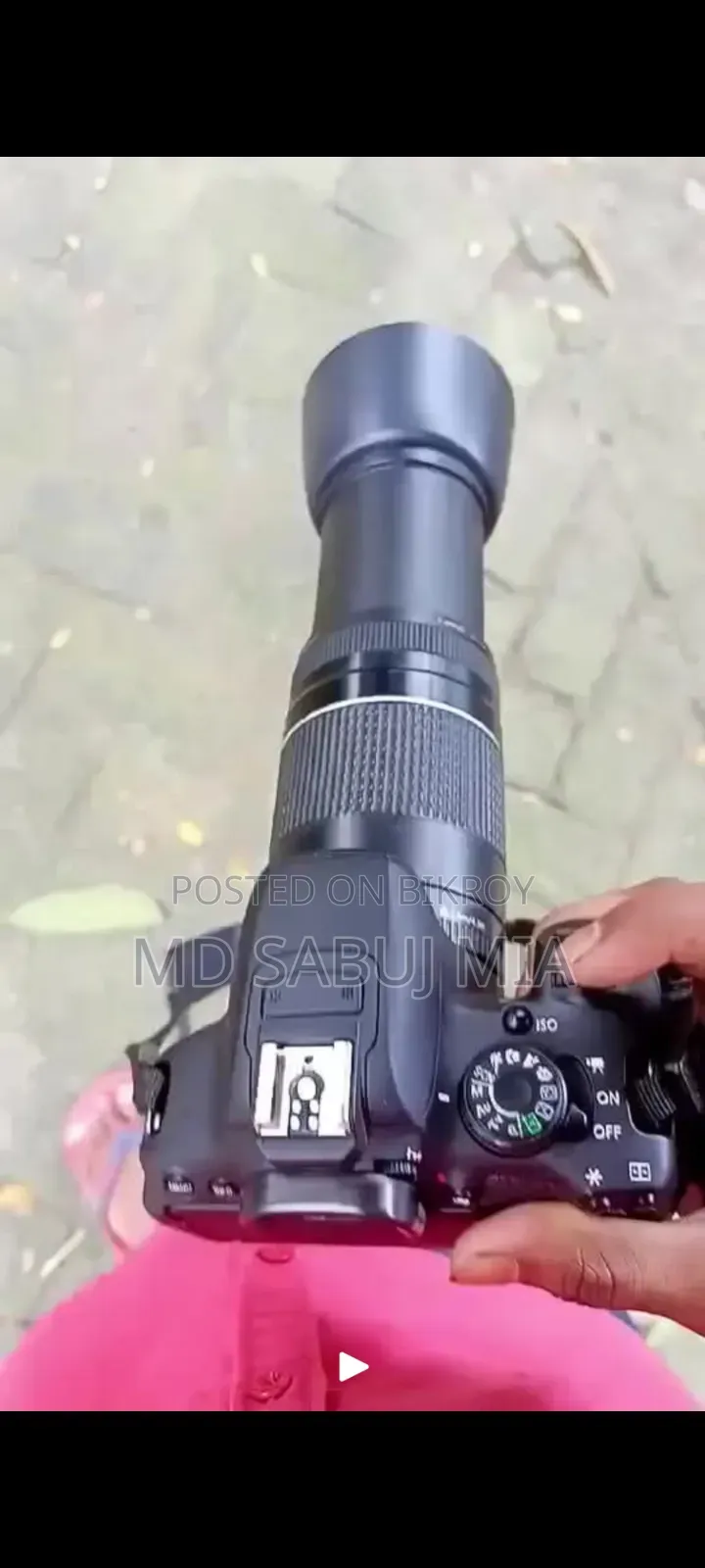 Canon 700d With 75-300 and Prime Lens