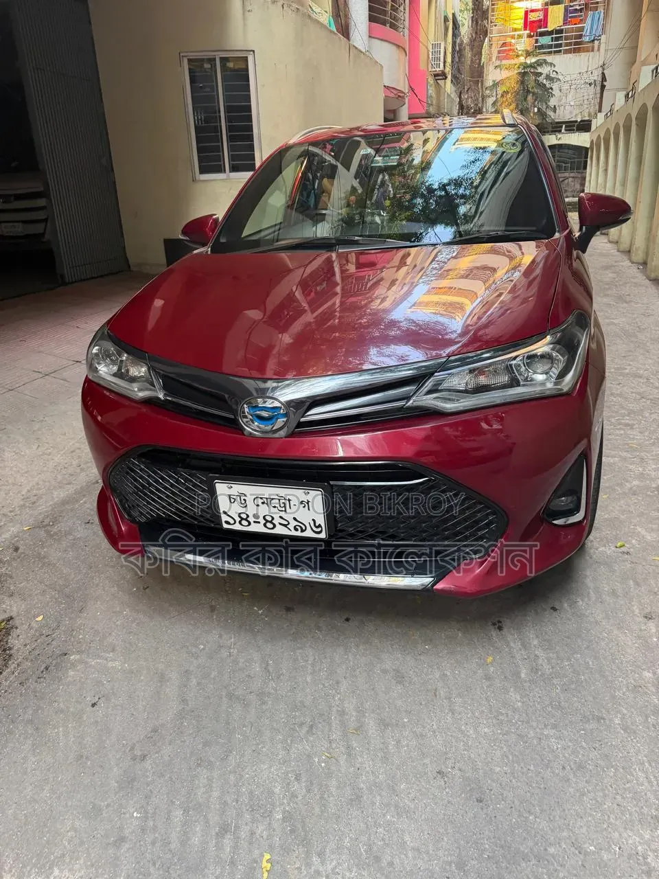 টয়োটা এক্সিও ২০১৮ মেরুন