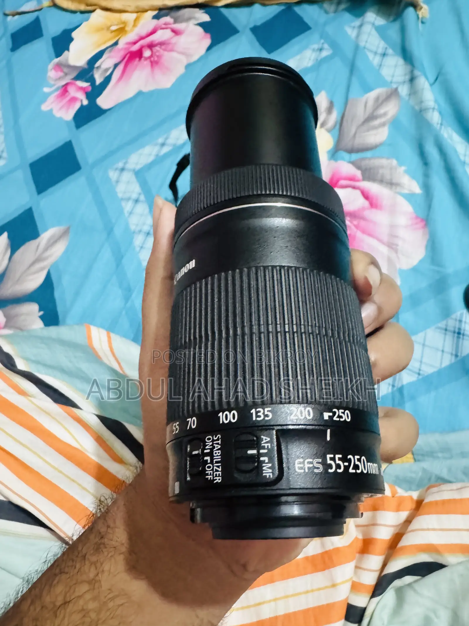 Canon Eos 250d + 55-250mm Zoom Lens for Sale