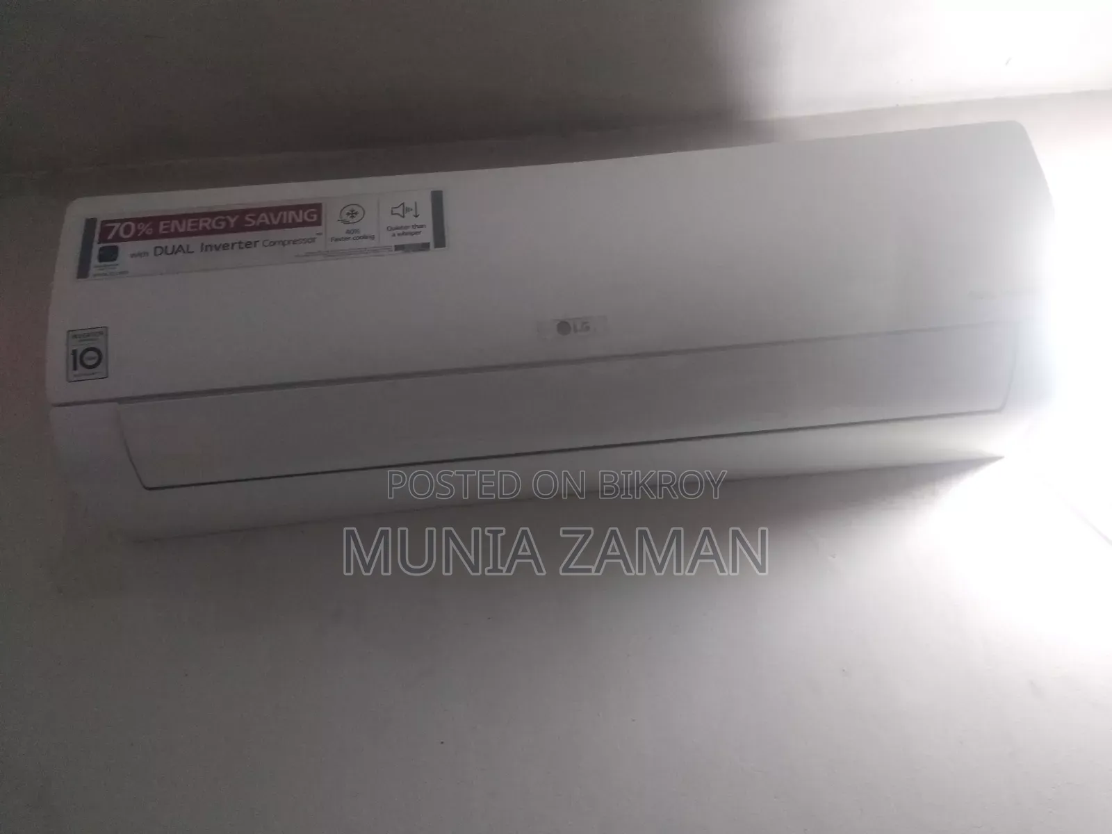 LG AC 1.5 Ton