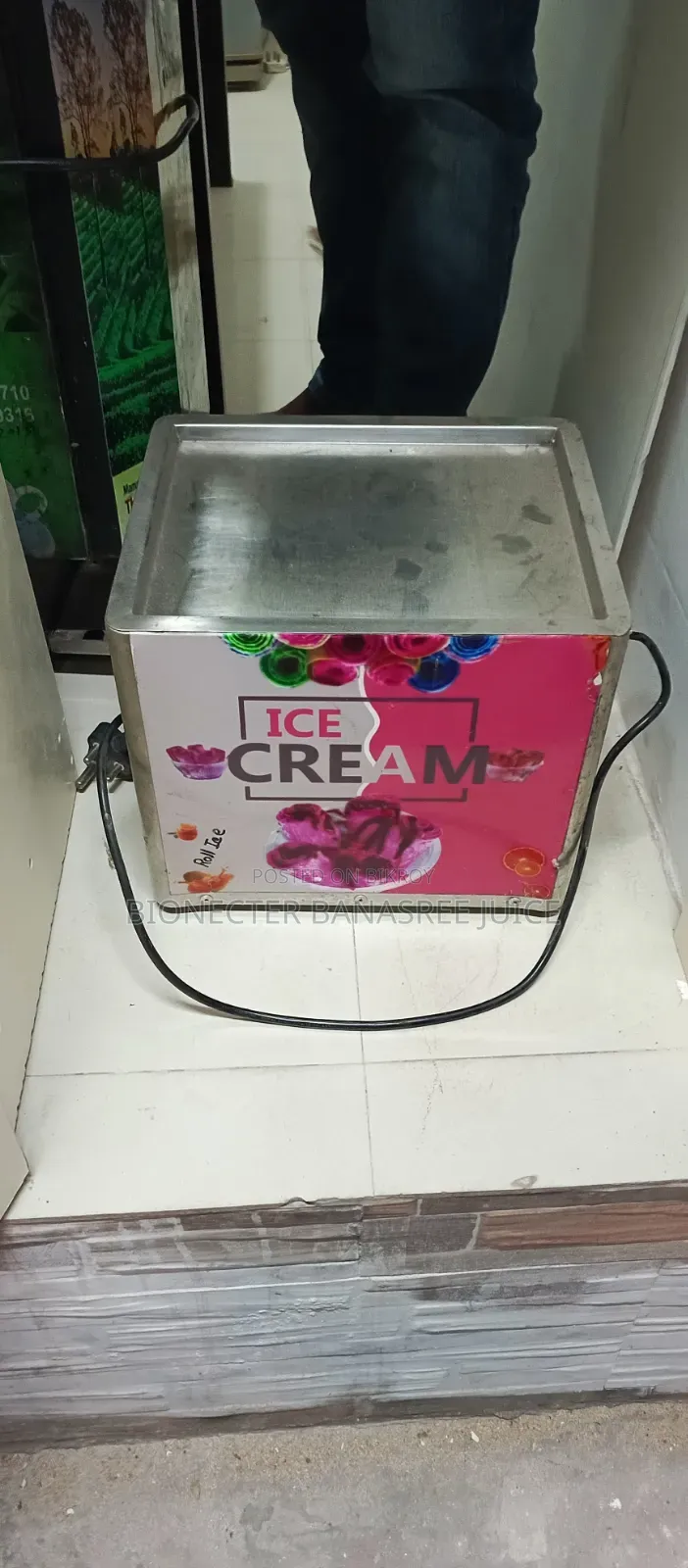 Roll Ice Cream Machine for Sale at Low Price