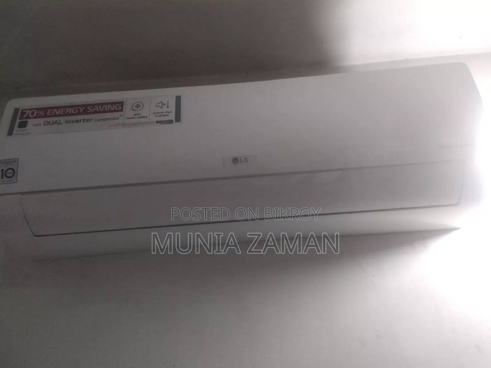 LG AC 1.5 Ton