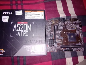 Motherboard, RAM, SSD, Power Supply