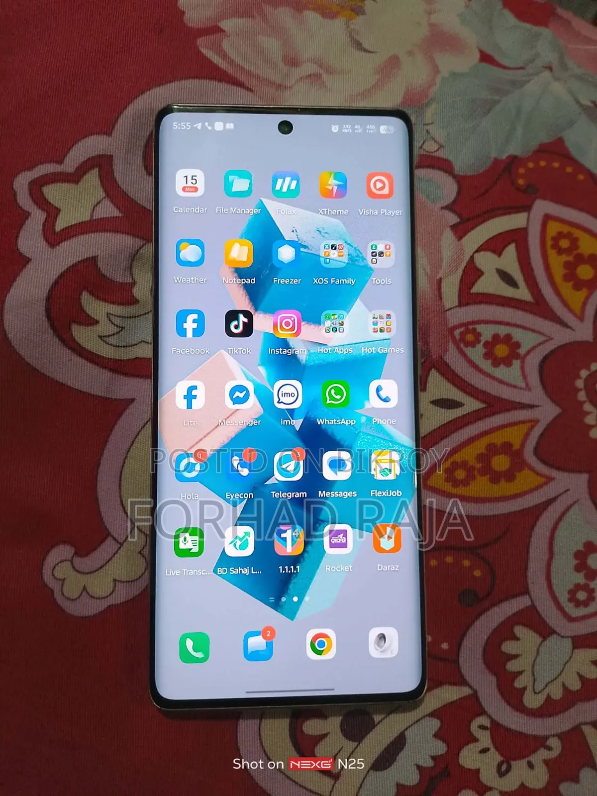 Infinix Note 40S 256 GB Green