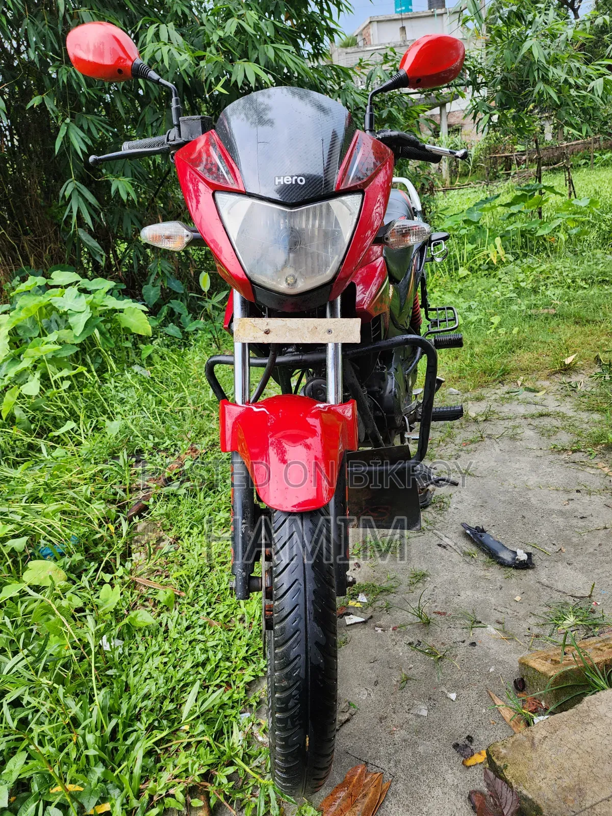 Hero Glamour 2018 Red