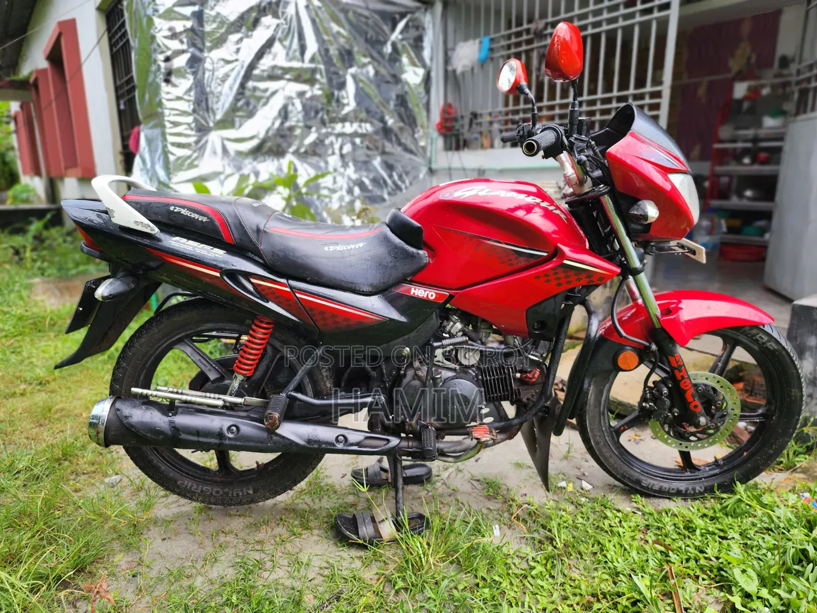 Hero Glamour 2018 Red