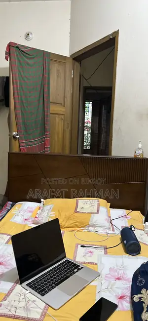 Double Bed with Mattress For Sale