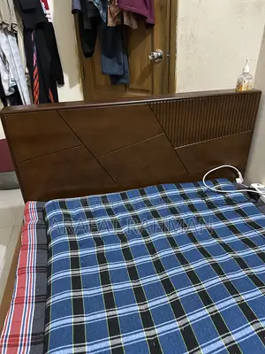 Double Bed with Mattress For Sale