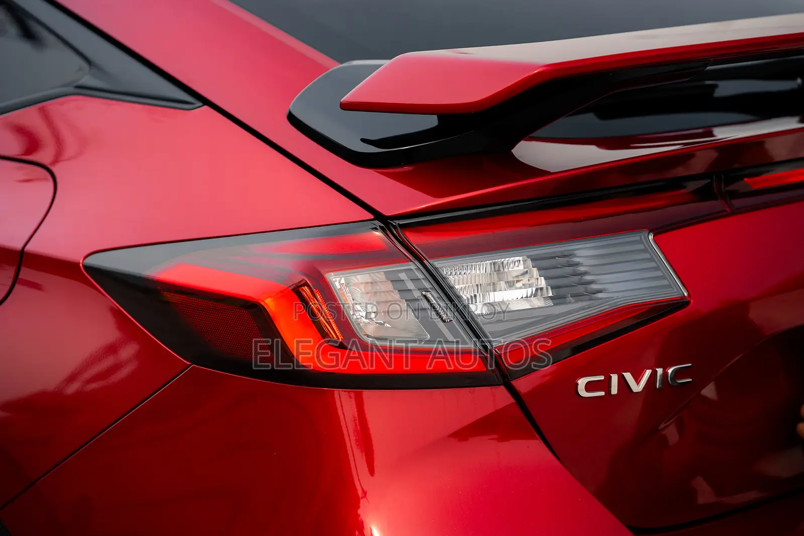 Honda Civic EX 2021 Red