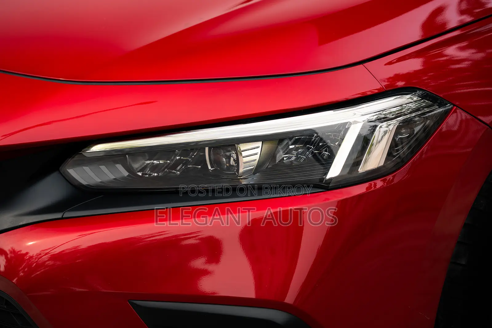 Honda Civic EX 2021 Red