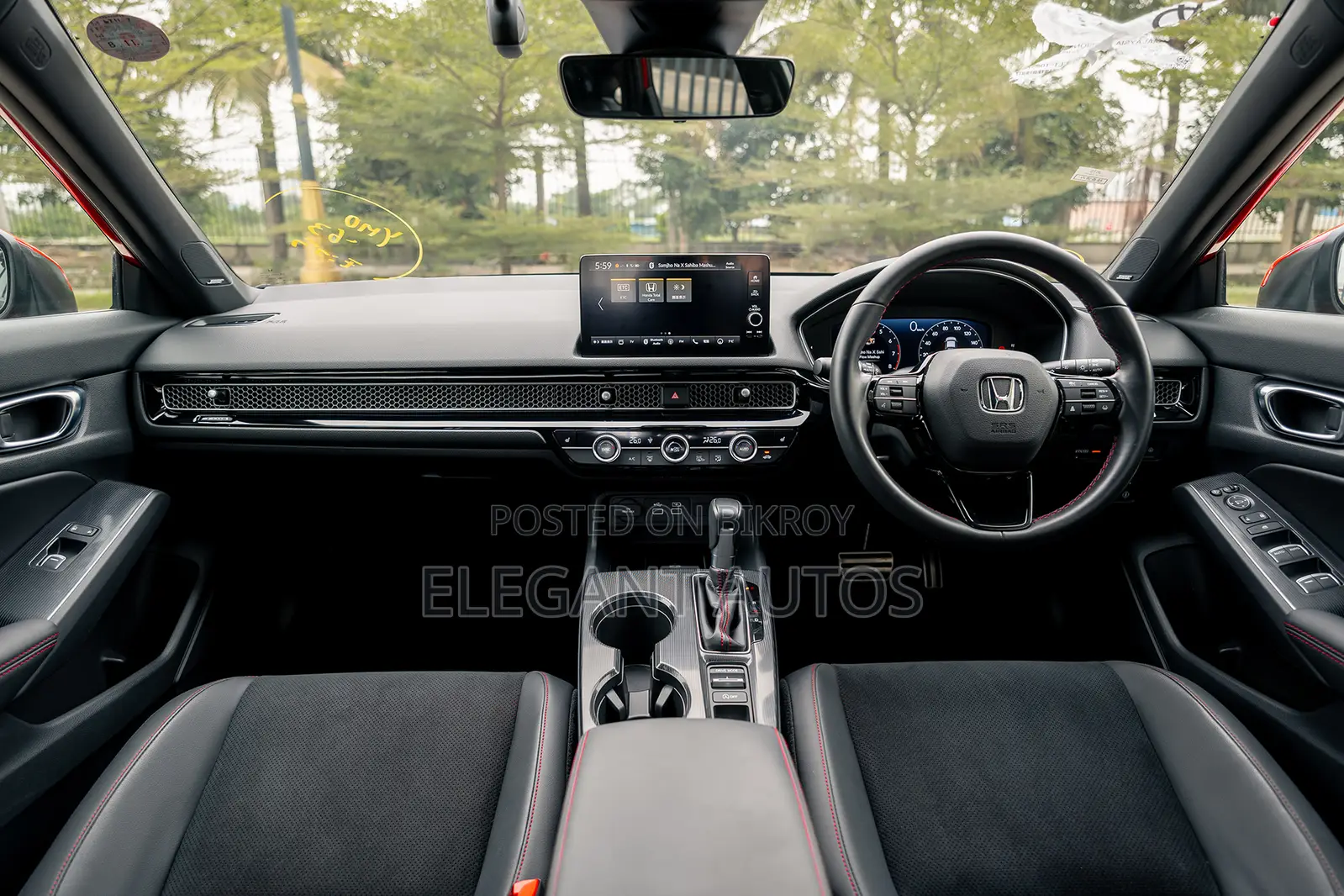 Honda Civic EX 2021 Red