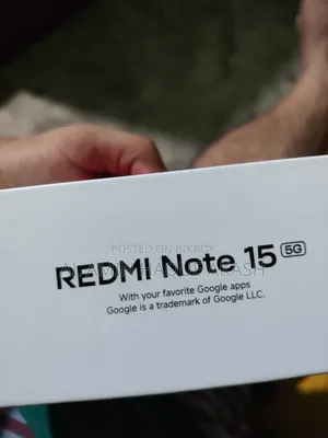 New Xiaomi Redmi 15 5G 256 GB Black