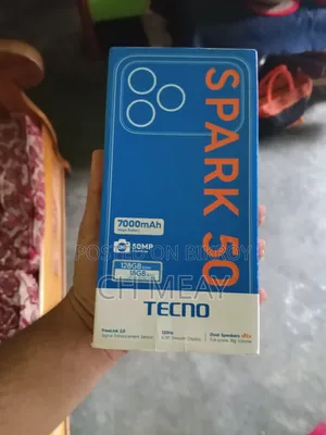 New Tecno Spark 50 128 GB Blue