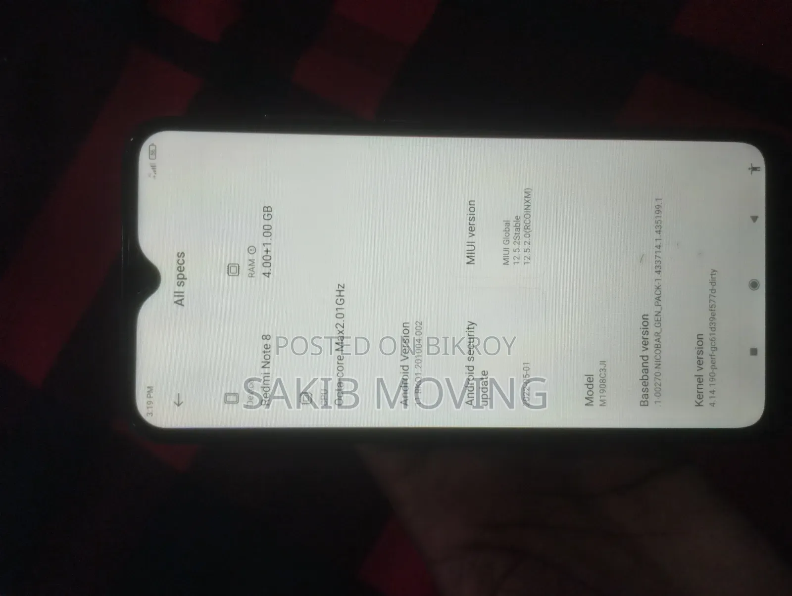 Xiaomi Redmi Note 8 64 GB Black