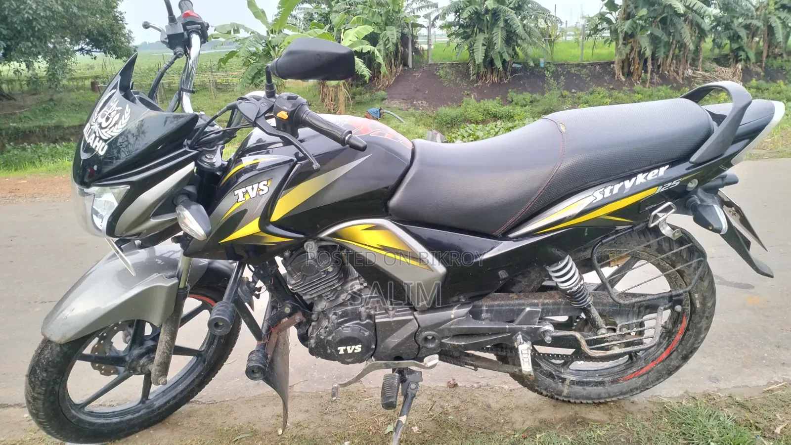 TVS Stryker 125 2023 Yellow