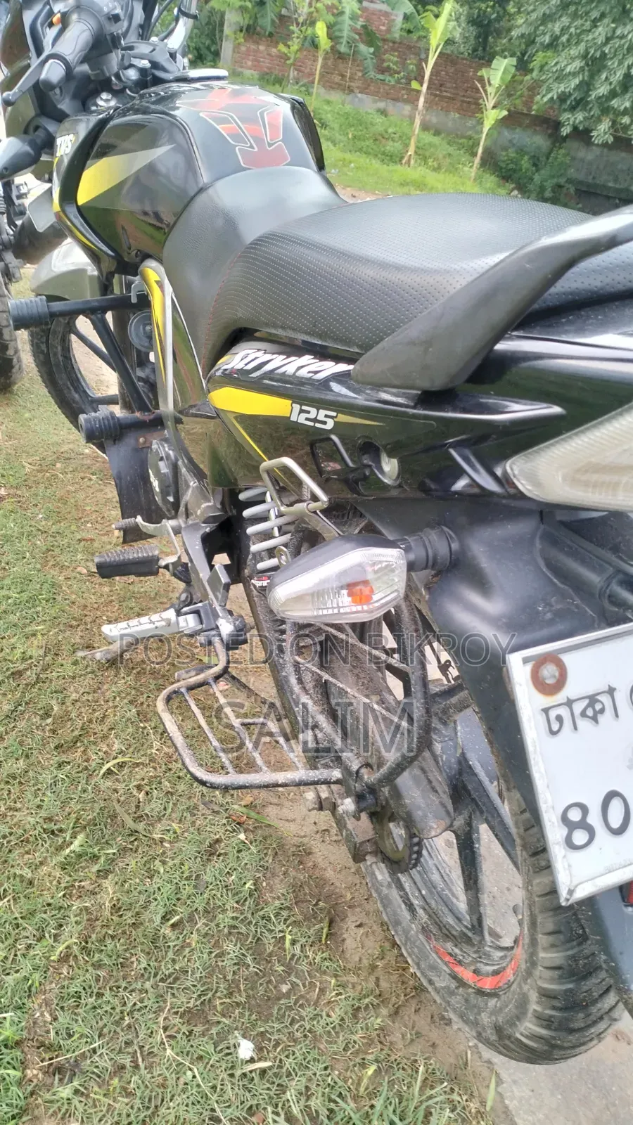 TVS Stryker 125 2023 Yellow