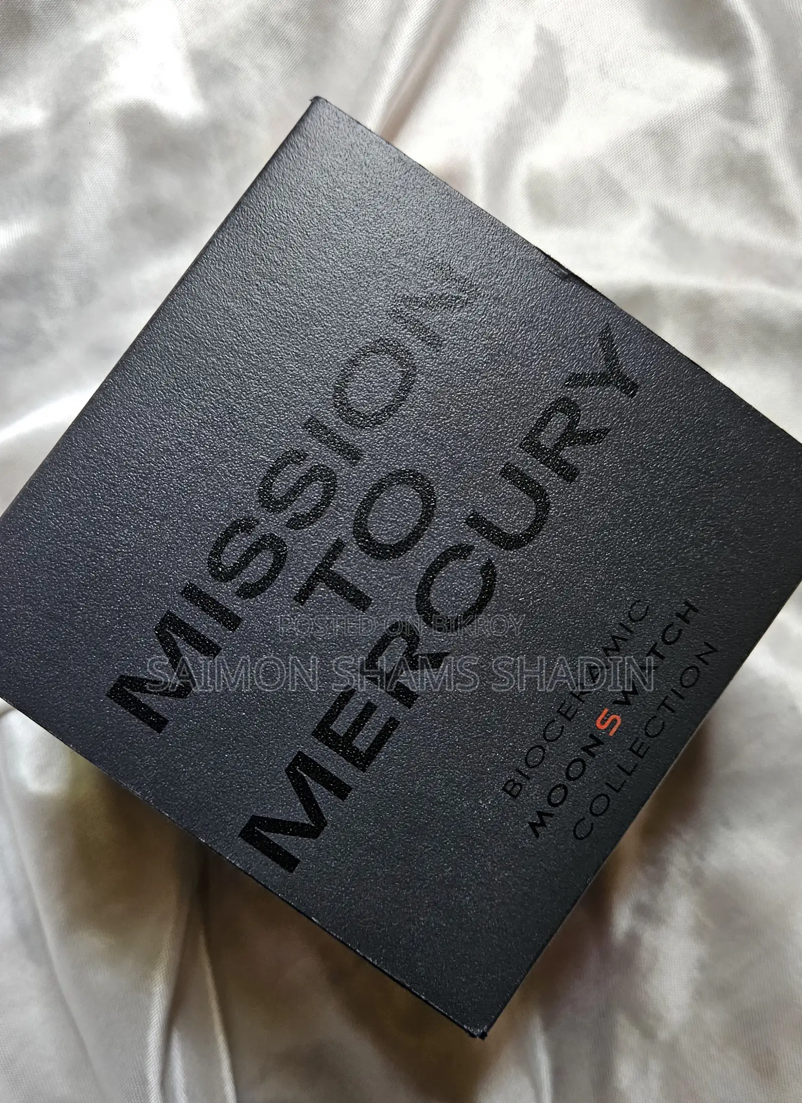Swatch X Omega "Mission to Mercury" Moonswatch