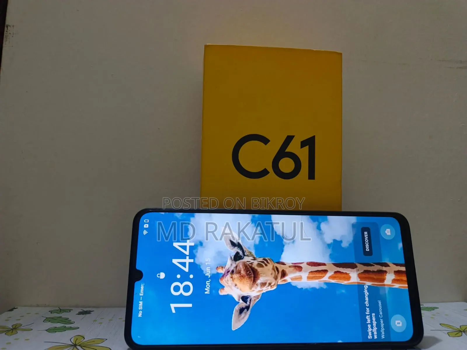 Realme C61 128 GB Black
