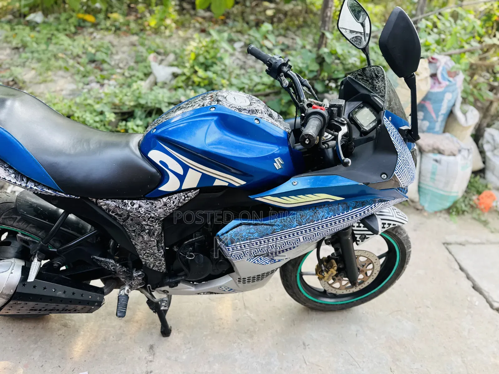 Suzuki Gixxer SF 2017 Blue