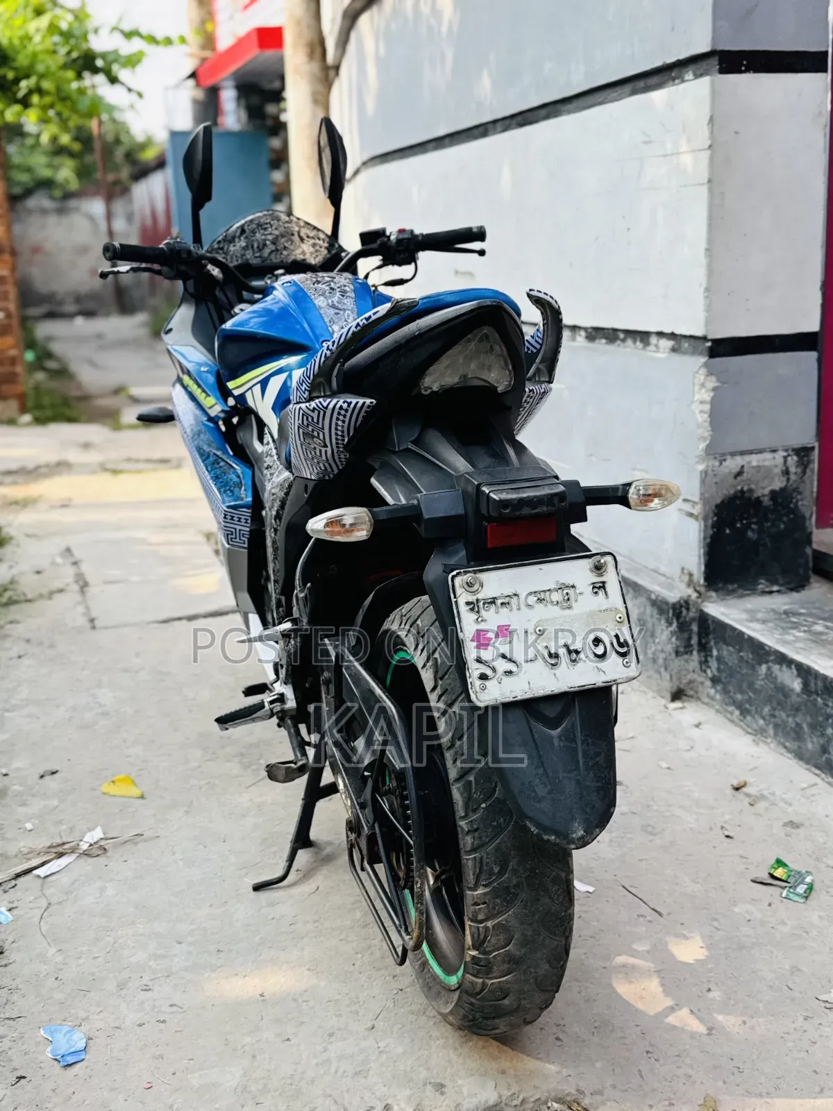 Suzuki Gixxer SF 2017 Blue