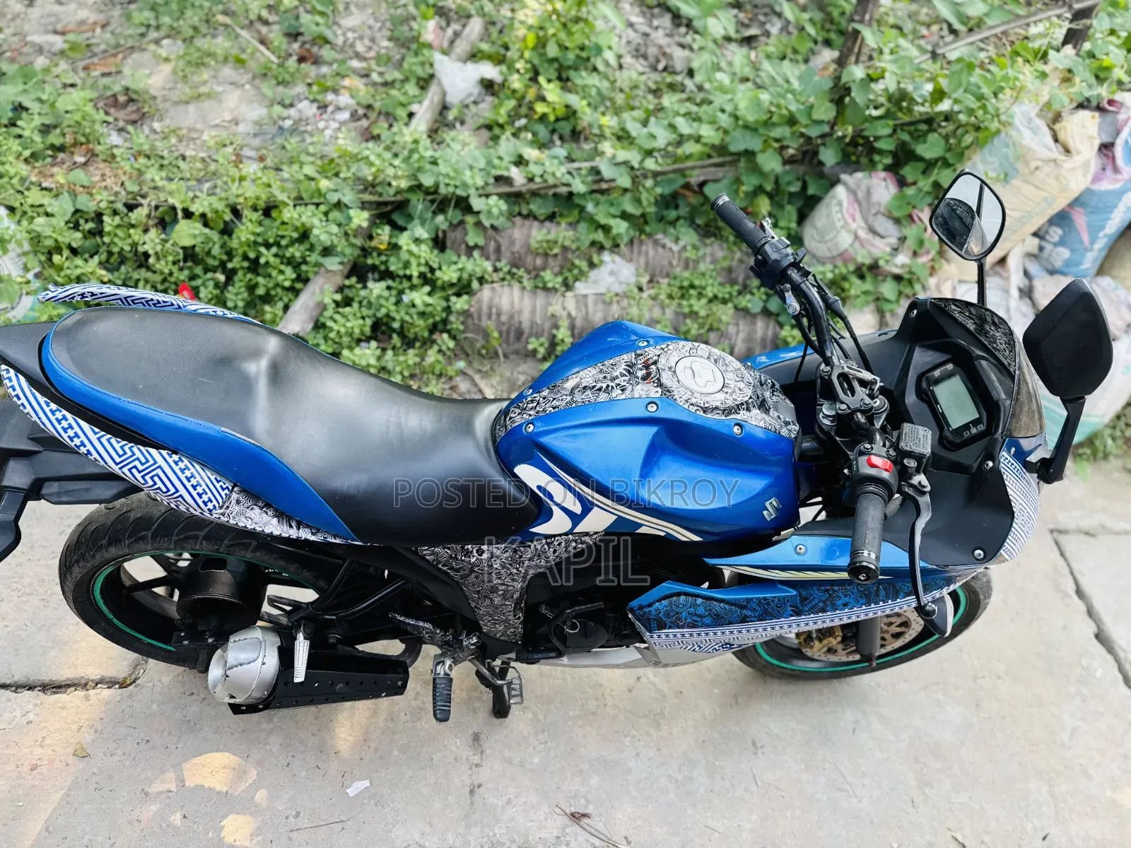 Suzuki Gixxer SF 2017 Blue