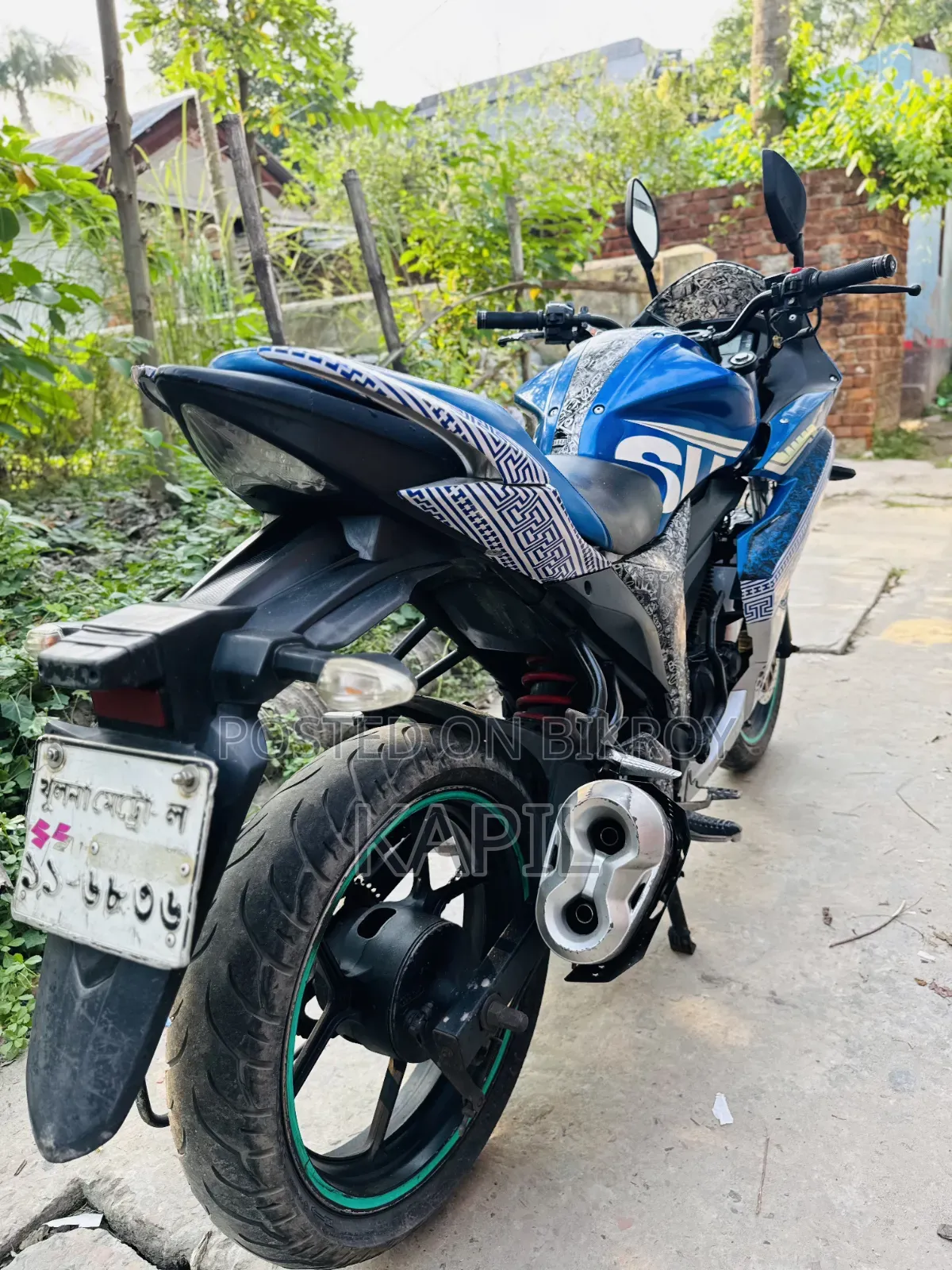 Suzuki Gixxer SF 2017 Blue