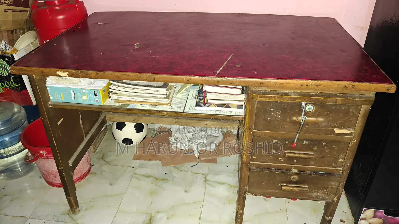 Large Teak Wood Table