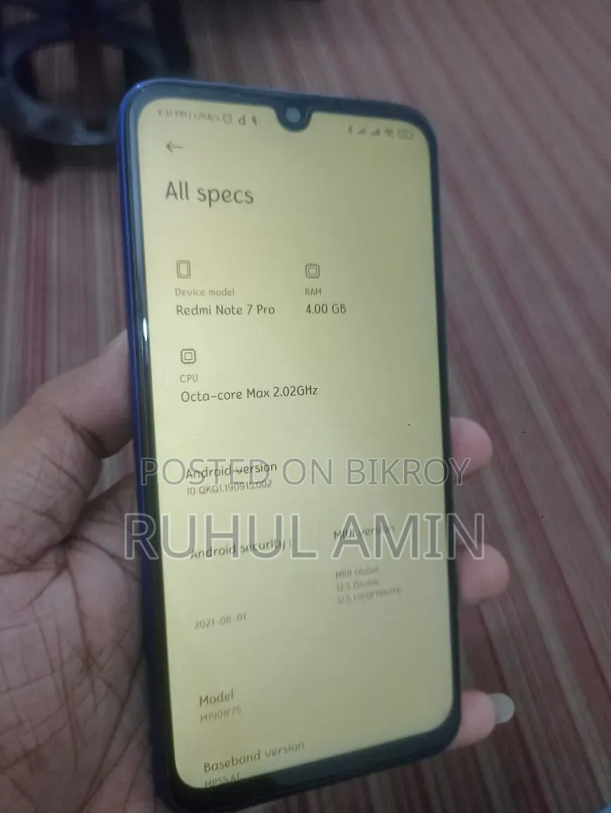 Xiaomi Redmi Note 7 Pro 64 GB Blue