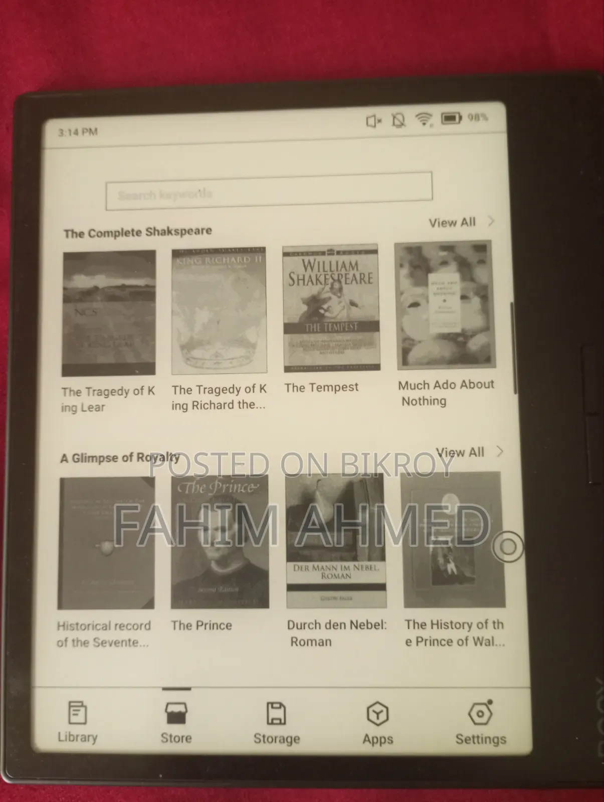 Tablet 32 GB Black