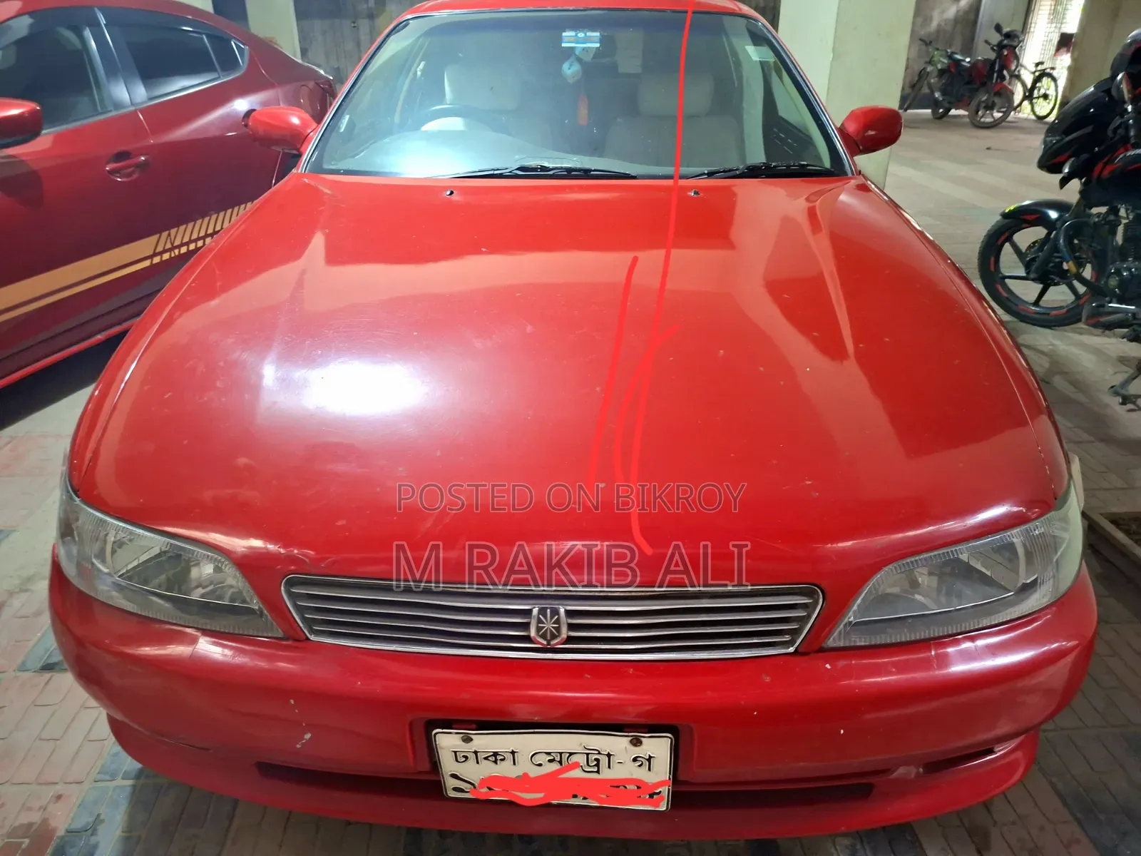 Toyota Mark II 1996 Red