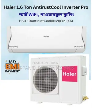 Haier Inverter Technology for Efficiency 1.5 Ton 12 Years Warranty