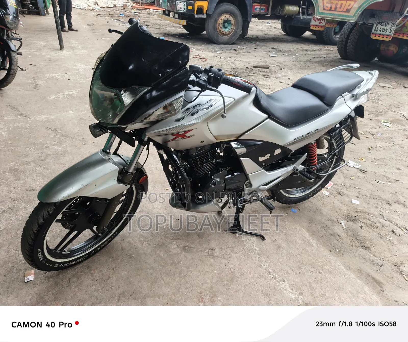 Honda CBX 2014 Silver