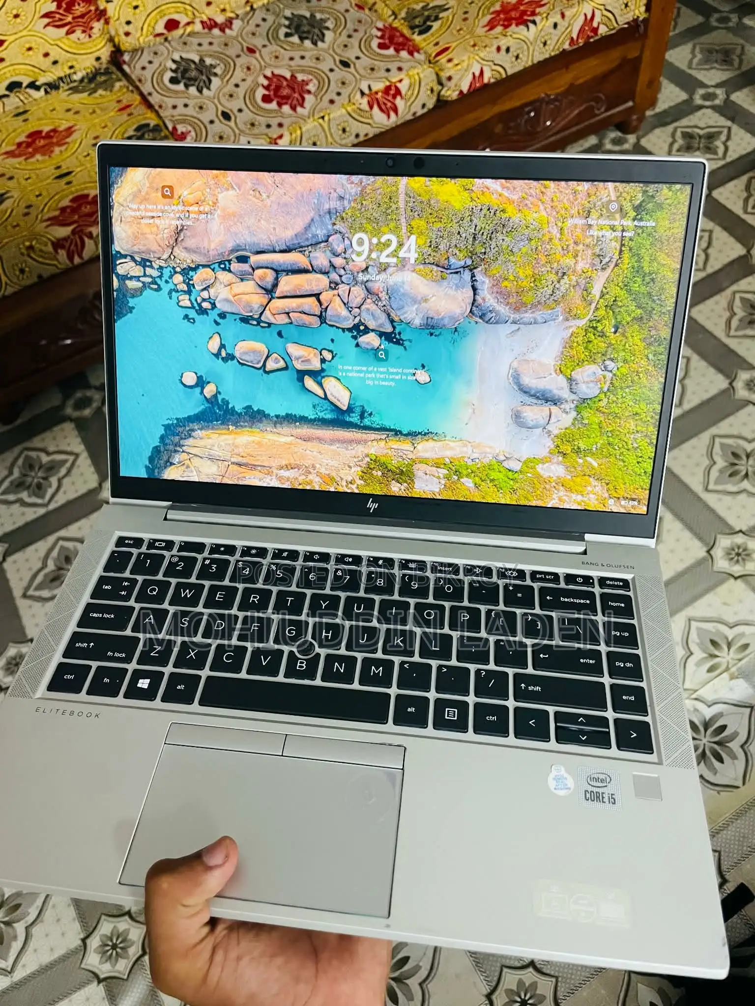 Laptop HP EliteBook 840 G7 16GB Intel Core I5 SSD 512GB