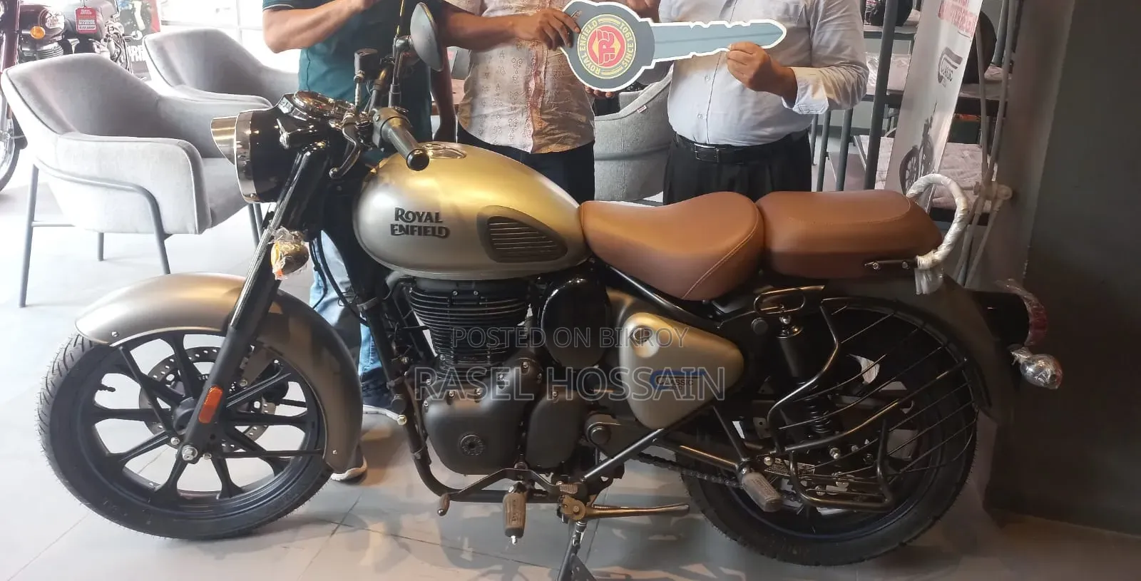 New Royal Enfield Classic 350 2026 Gray
