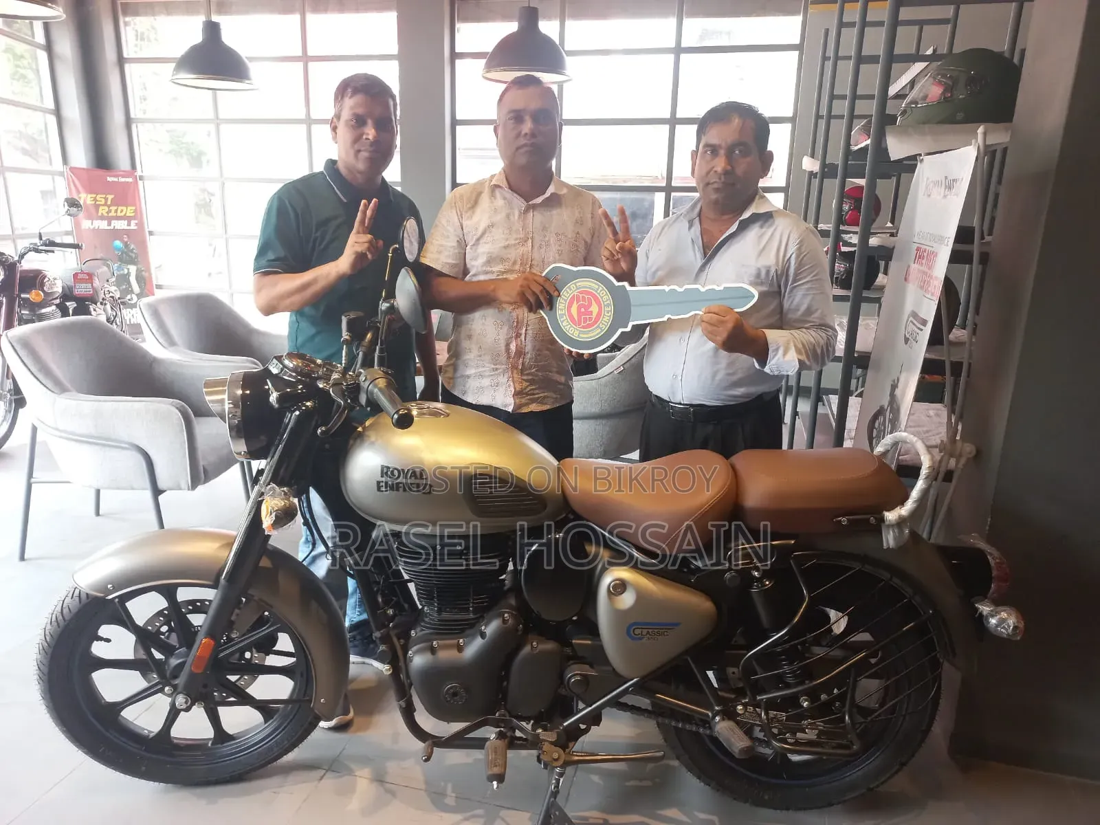 New Royal Enfield Classic 350 2026 Gray