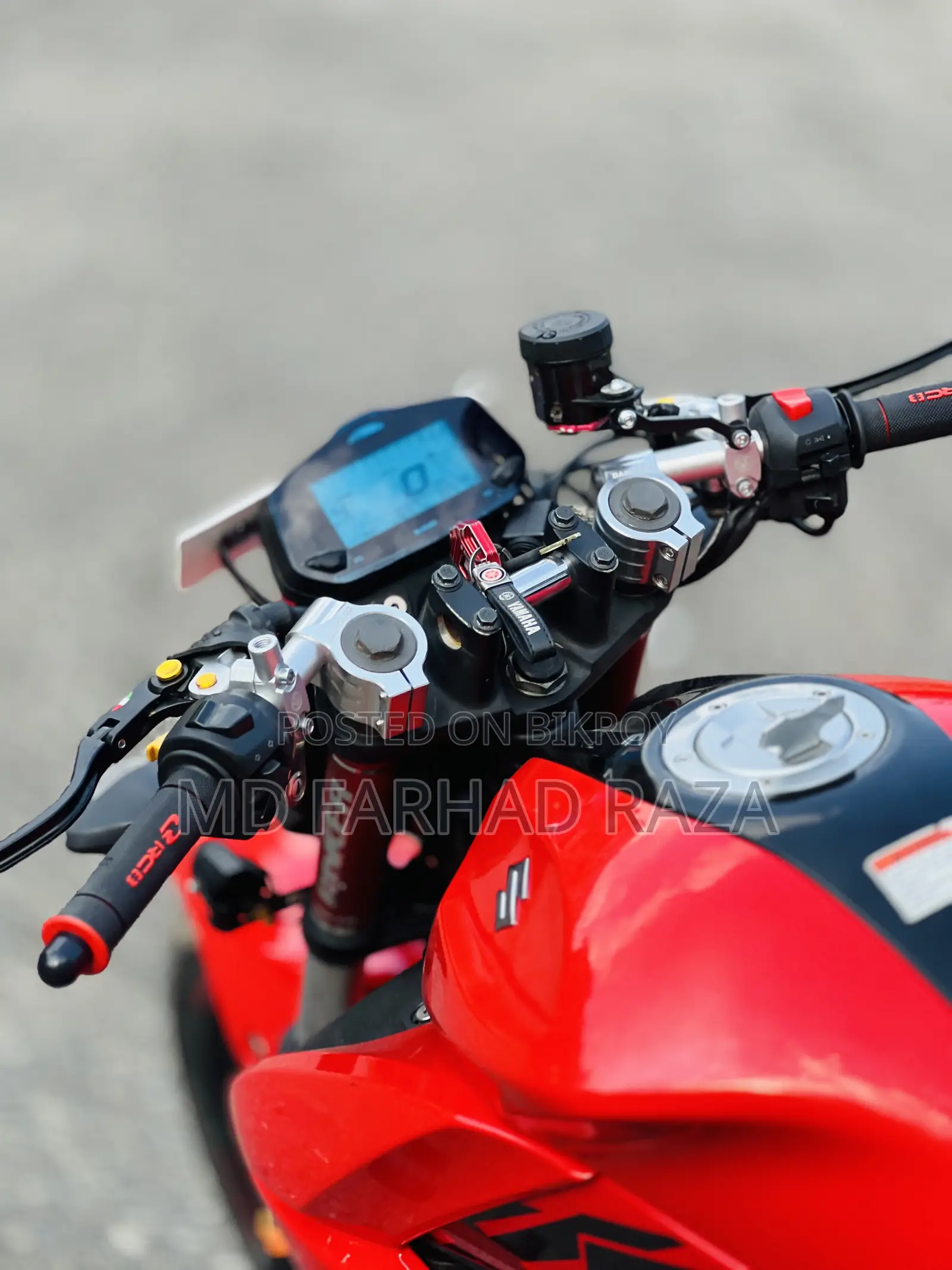 New Suzuki Gixxer Fi ABS 2023 Red