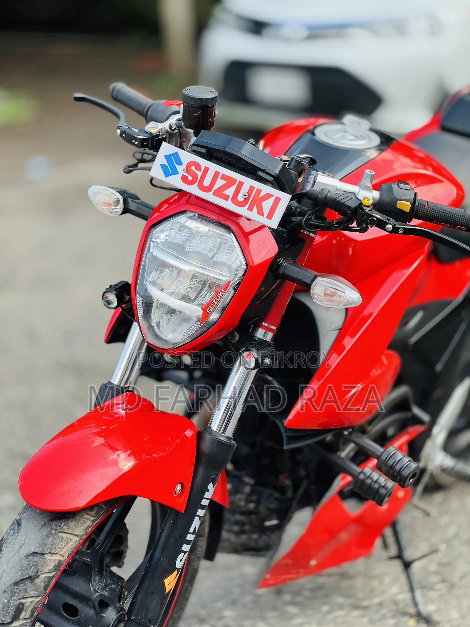 New Suzuki Gixxer Fi ABS 2023 Red