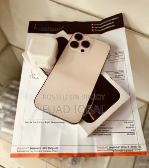 Apple iPhone 16 Pro Max 256 GB Gold
