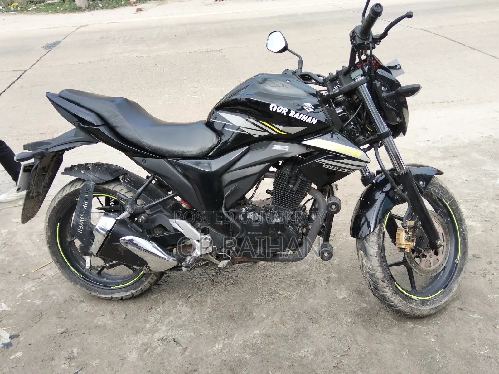 Suzuki Gixxer Monotone 2023 Black
