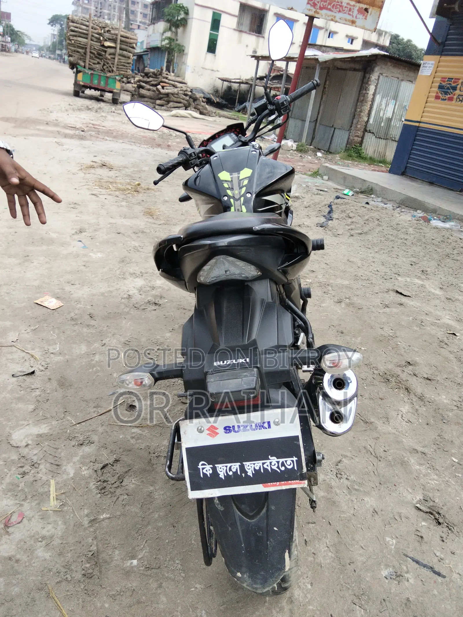 Suzuki Gixxer Monotone 2023 Black
