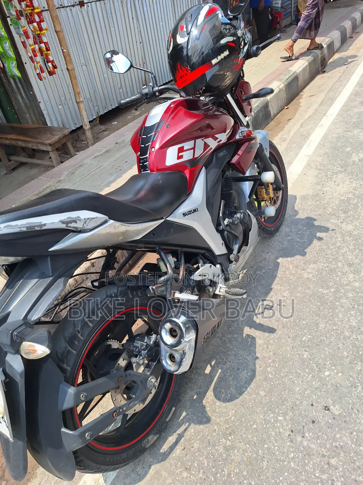 Suzuki Gixxer Monotone 2019 Purple