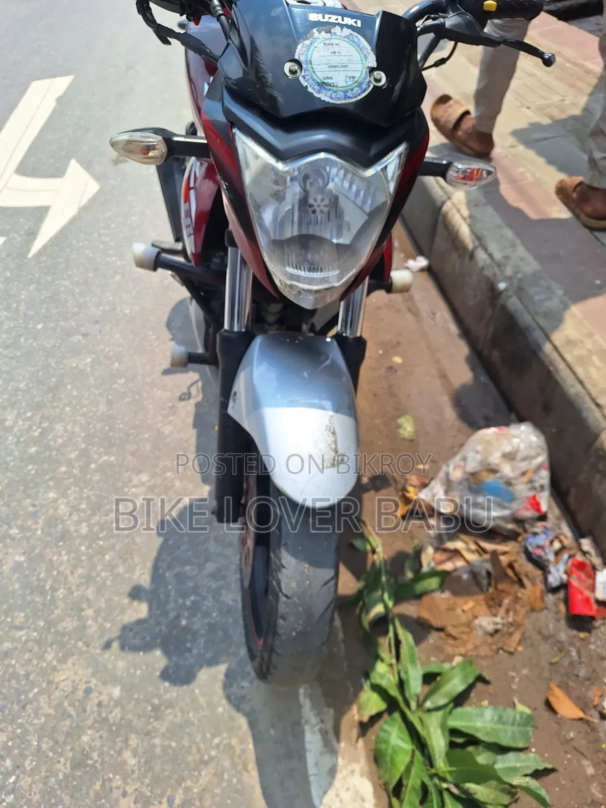 Suzuki Gixxer Monotone 2019 Purple