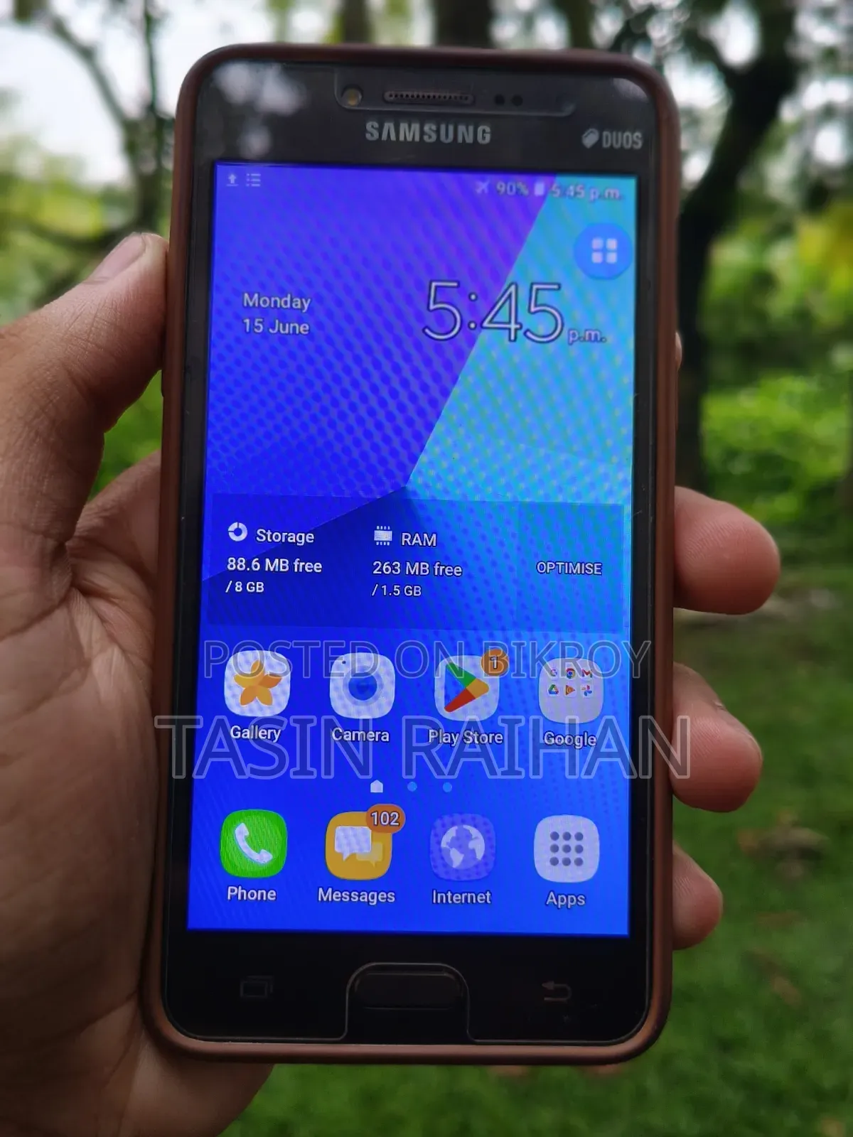 Samsung Galaxy Grand Prime Plus 8 GB Gray