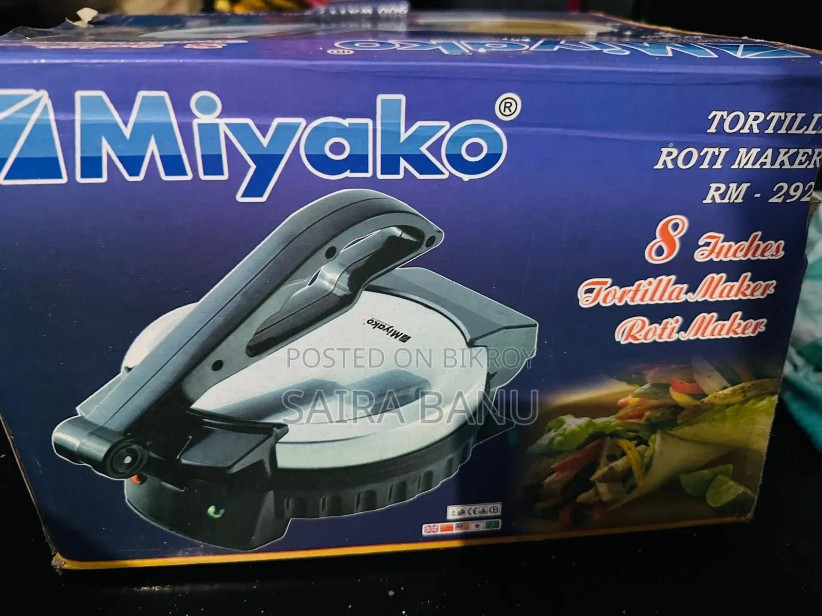 A Roti Maker for Sale