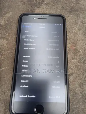 অ্যাপল আইফোন ৭ প্লাস ১২৮ জিবি ব্ল্যাক