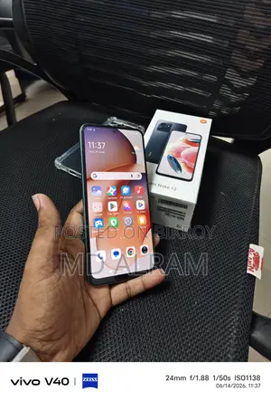 শাওমি রেডমি নোট ১২ ১২৮ জিবি ব্ল্যাক