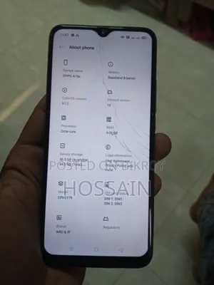 Oppo A15s 64 GB Black