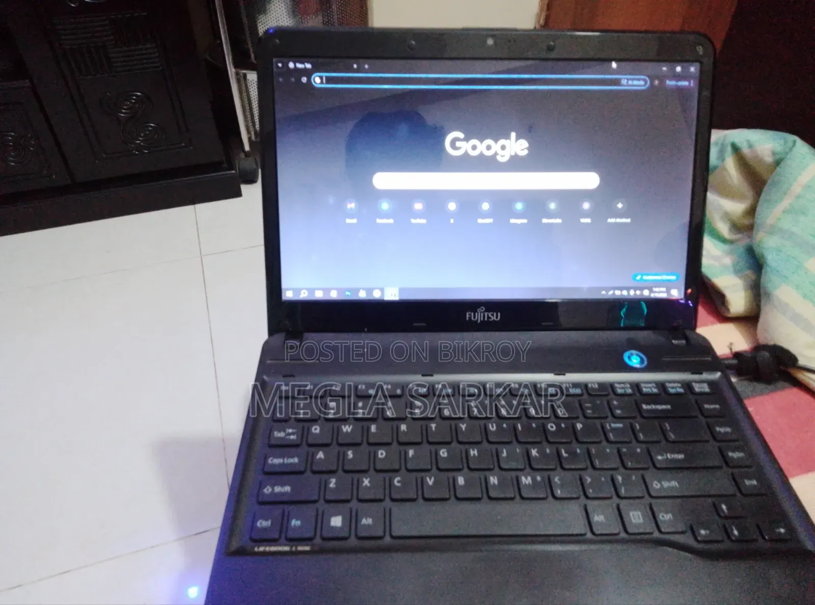 Laptop Fujitsu Lifebook LH532 4GB Intel Core I3 SSD 250GB