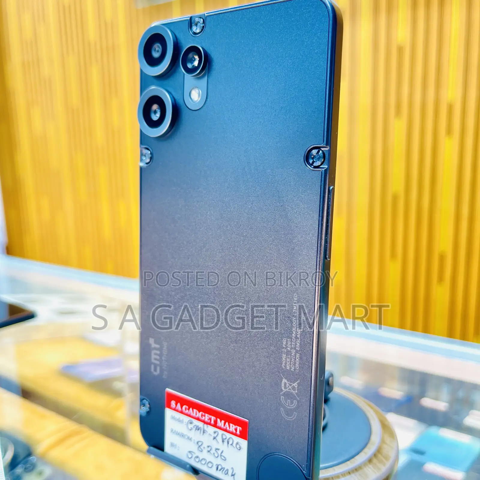 নাথিং ফোন সিএমএফ ফোন ২ প্রো ২৫৬ জিবি কালো